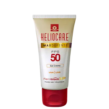 Imagem do produto Melora Heliocare Max Defense Gel Creme FPS 50 - Protetor Solar Facial 50g