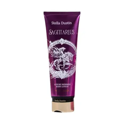 Imagem do produto Body Lotion Creme Luxury Shimmer Signo Sagitário Stella Dustin 236ml