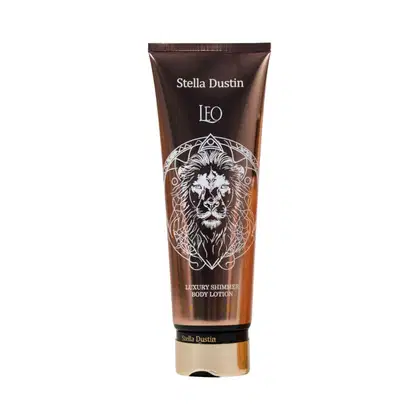Imagem do produto Body Lotion Creme Luxury Shimmer Signo Leo Stella Dustin 236ml