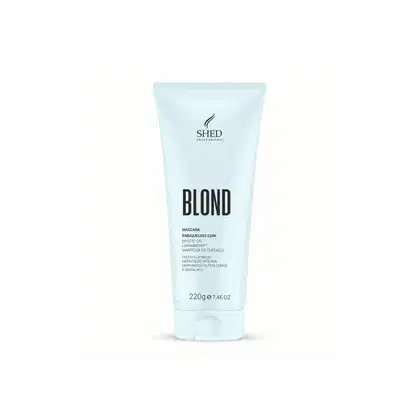 Imagem do produto Máscara 220g Blond: Hidratação e Neutralização do Amarelado | Shed Professional