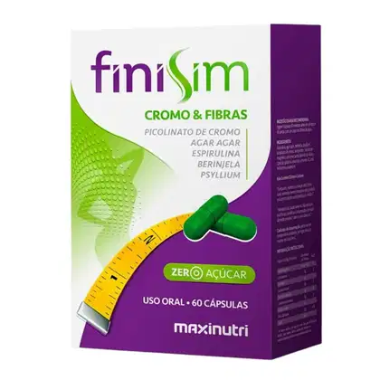 Imagem do produto Finisim Maxinutri Cromo  Fibras 60Cps