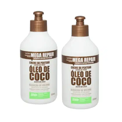 Imagem do produto Kit Wever Óleo de Coco Creme Double (2 Unidades)