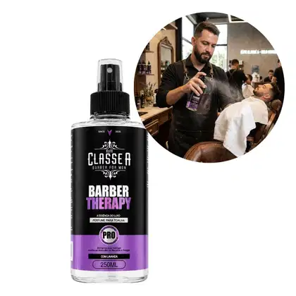 Imagem do produto Perfume de Toalha Barber Therapy Classe A Barber 250ml Roxo