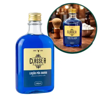 Imagem do produto Loção Pós Barba Frescor duradouro Classe A 240ml Azul
