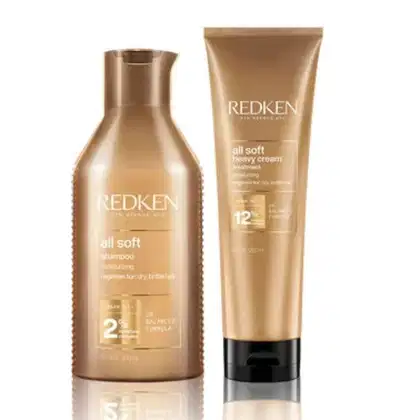 Imagem do produto KIT Redken All Soft -Shampoo 300ml e Máscara 250ml