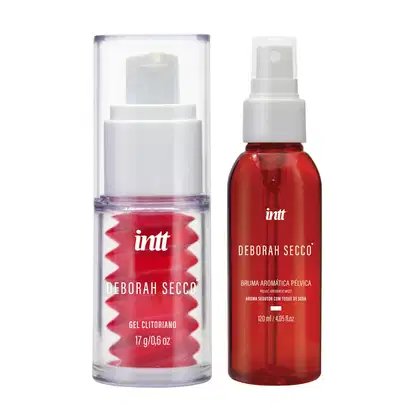 Imagem do produto Kit Bruma Arómatica Pélvica e Gel Clitoriano Pulsa, Vibra e Esquenta Deborah Secco