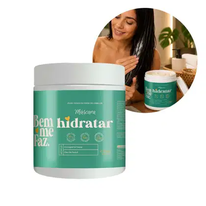 Imagem do produto Máscara Capilar Hidratação Patauá 500g Hidratar Bem Me Faz