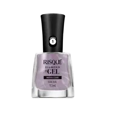 Imagem do produto Risqué Diamond Gel Seda Lilás - Esmalte 9,5ml