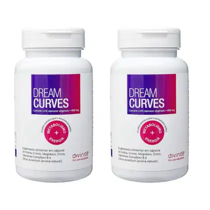 Imagem do produto Kit C2 Suplemento Alimentar Dream Curves 120 caps – Divinitè