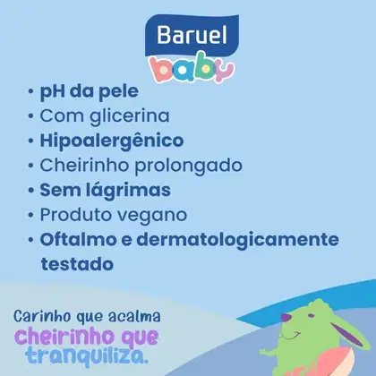 Imagem do produto SAB LIQ INFATIL BARUEL 400ML GLIC PELE DELICA