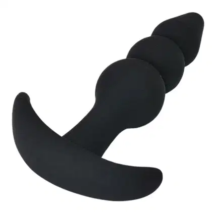 Imagem do produto Plug Anal Escalonado 3 Tamanhos Em silicone Excita Dilata