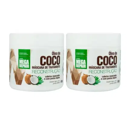 Imagem do produto Kit Wever Óleo de Coco Mask Double (2 Unidades)