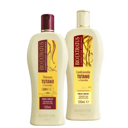 Imagem do produto Kit Cabelos Fortes Macios Tutano ShCond 500ml - Bio Extratus