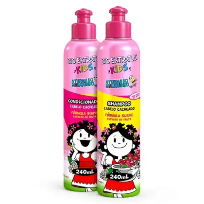 Imagem do produto Kit Shampoo e Condicionador cacheado Kids- Bio Extratus