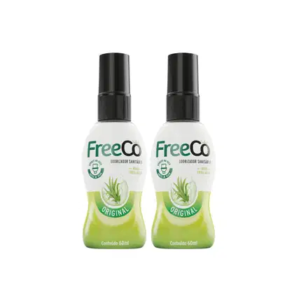 Kit FreeCô Capim Limão Double, 2 unidades.