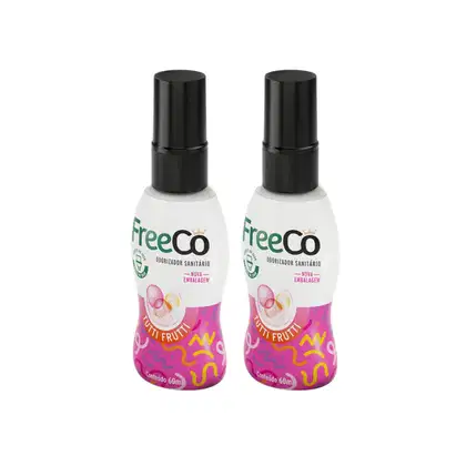 Kit FreeCô Tutti-Frutti Double, 2 unidades.