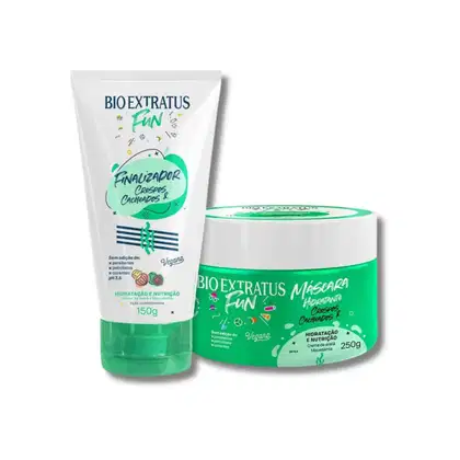 Imagem do produto Kit Finalizador e Máscara Crespos e Cacheados- Bio Extratus