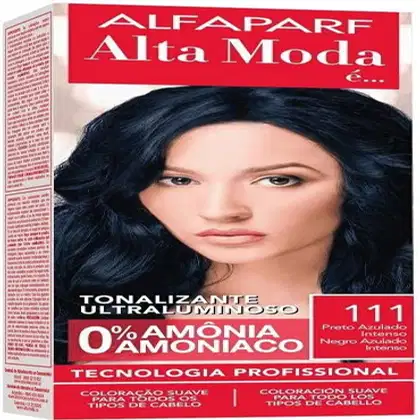 Imagem do produto Tintura Alta Moda Tonalizante 1.11 Preto Azulado 120g