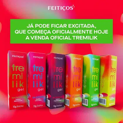 Imagem do produto Tremilik Melancia - Gel Excitante Beijável Com Jambu 15g