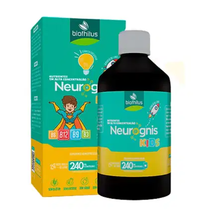 Suplemento Alimentar Biofhitus Neurognis Kids, 240ml.