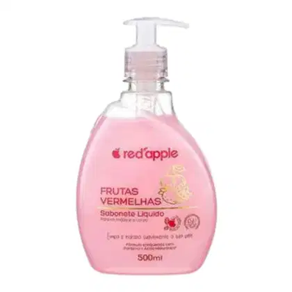 Imagem do produto Sabonete Líquido Mãos Frutas Vermelhas 500ml – Red Apple