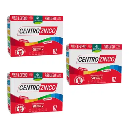 Kit Biofhitus Centrozinco AZ Trio, 3 unidades.