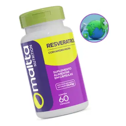 Imagem do produto Suplemento Resveratrol Com Amora Miura C60 - Maltta