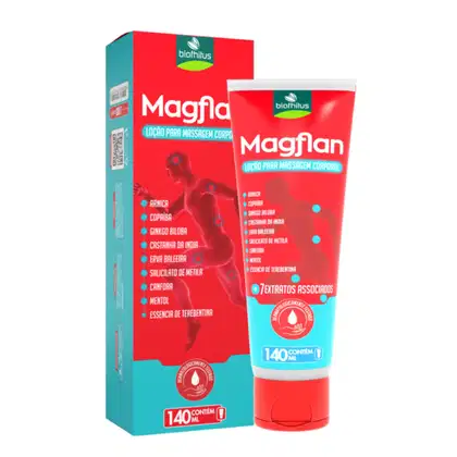 Imagem do produto Magflan Loc Massagem 140Ml Biofhitus