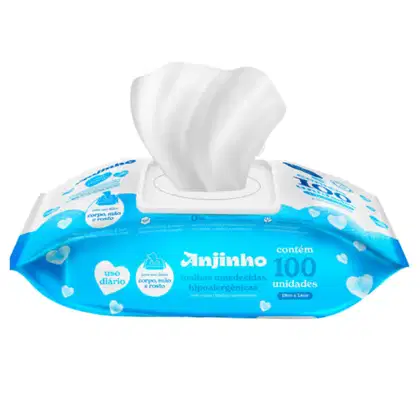 Imagem do produto Lenco Umed Anjinho Lev100 Pag90