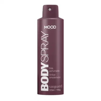 Body Spray Aeroflex MyHealth Mood Vanguard Âmbar Amadeirado, 225ml.