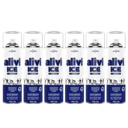 Kit Aeroflex MyHealth Alivi Ice Sexteto, 6 unidades.