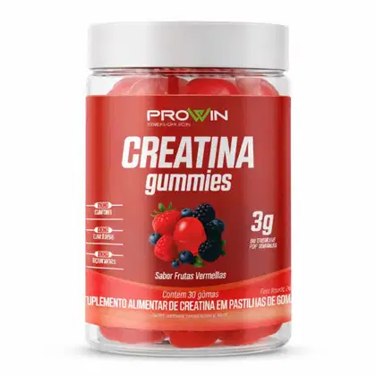 Imagem do produto Creatina Prowin C30 Goma Frutas Vermelhas