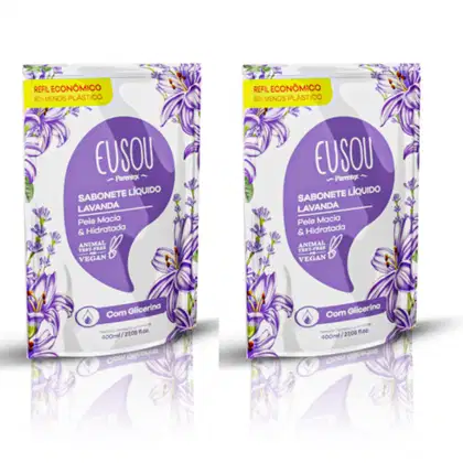 Imagem do produto Kit C2 Sabonete Líquido Eu Sou Lavanda Refil 400ml