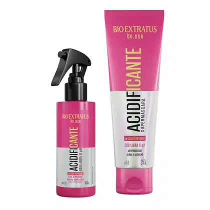 Imagem do produto Kit Bio Extratus Máscara e Spray Acidificante Be.Use