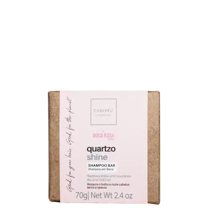 Imagem do produto Cadiveu Essentials Quartzo Shine - Shampoo em Barra 70g