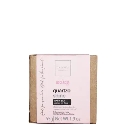 Imagem do produto Cadiveu Essentials Quartzo Shine - Máscara de Tratamento em Barra 55g