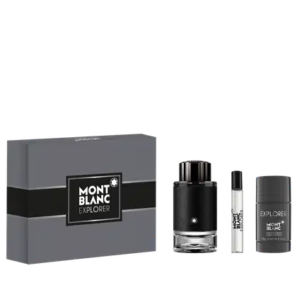 Imagem do produto Conjunto Explorer Montblanc Masculino - Eau de Parfum 100ml + Deo Stick 75g + Travel Size 7,5ml