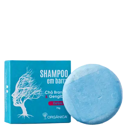 Imagem do produto Orgânica Chá Branco e Gengibre - Shampoo em Barra 75g