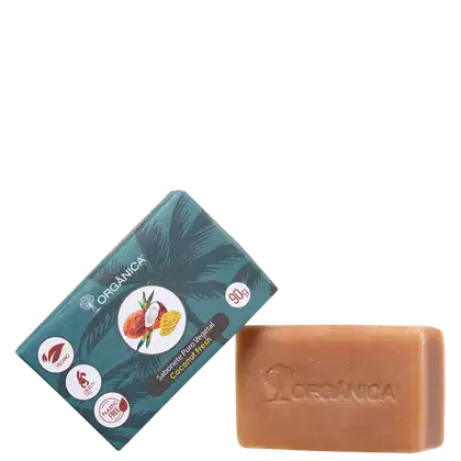 Imagem do produto Orgânica Puro Vegetal Coconut & Lima - Sabonete em Barra 90g