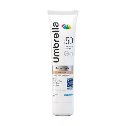 Imagem do produto Umbrella Perfect Skin FPS 50 Tom Claro - Protetor Solar Facial 50g