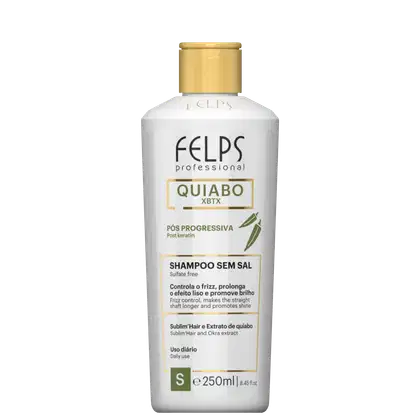 Imagem do produto Felps Professional Quiabo XBTX Pós Progressiva - Shampoo 250ml