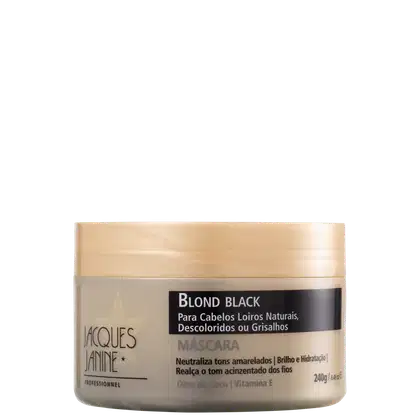 Imagem do produto Jacques Janine Professionnel Blond Black - Máscara Matizadora 240g