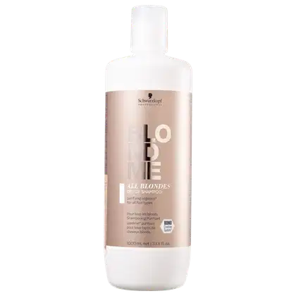 Imagem do produto Schwarzkopf Professional BlondMe Para Todos os Loiros - Shampoo Purificante 1L