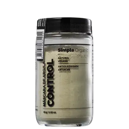 Imagem do produto Simple Organic Argila Control - Máscara Facial 80g