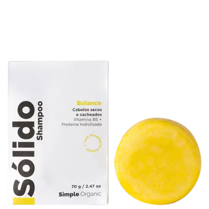 Imagem do produto Simple Organic Sólido Balance - Shampoo em Barra 70g