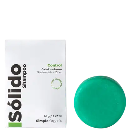Imagem do produto Simple Organic Sólido Control - Shampoo em Barra 70g