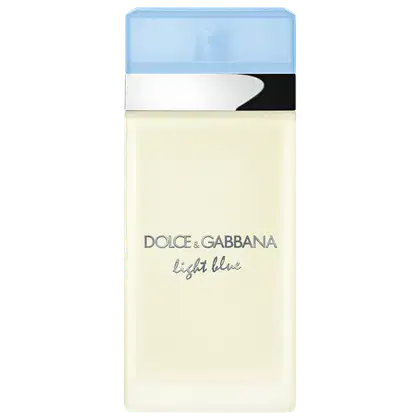 A imagem mostra o Perfume Importado Feminino Light Blue de Dolce & Gabbana.