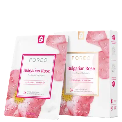 Imagem do produto Kit FOREO Bulgarian Rose Sheet Mask (3 Unidades)