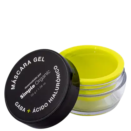 Imagem do produto Simple Organic Gaba + Ácido Hialurônico - Máscara Facial 30g