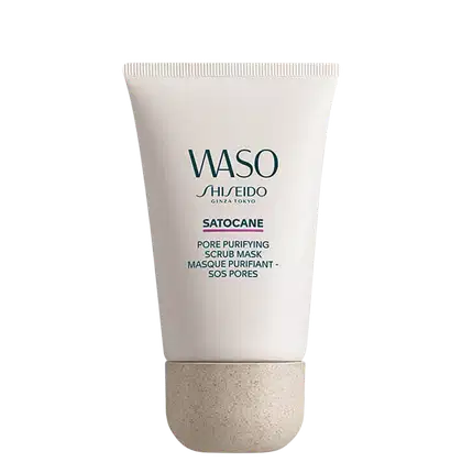 Imagem do produto Shiseido Waso Satocane Pore Purifying Scrub Mask  - Máscara Purificante Esfoliante Facial 80ml